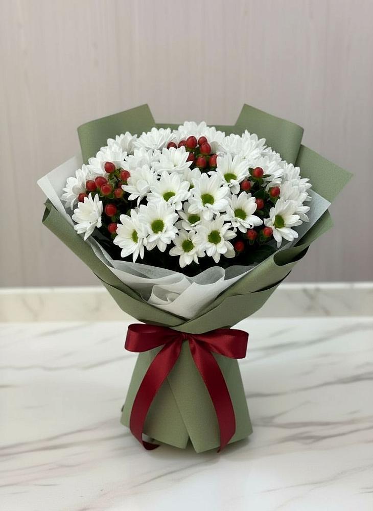 Букет цветов из: Хризантемы в Льгове