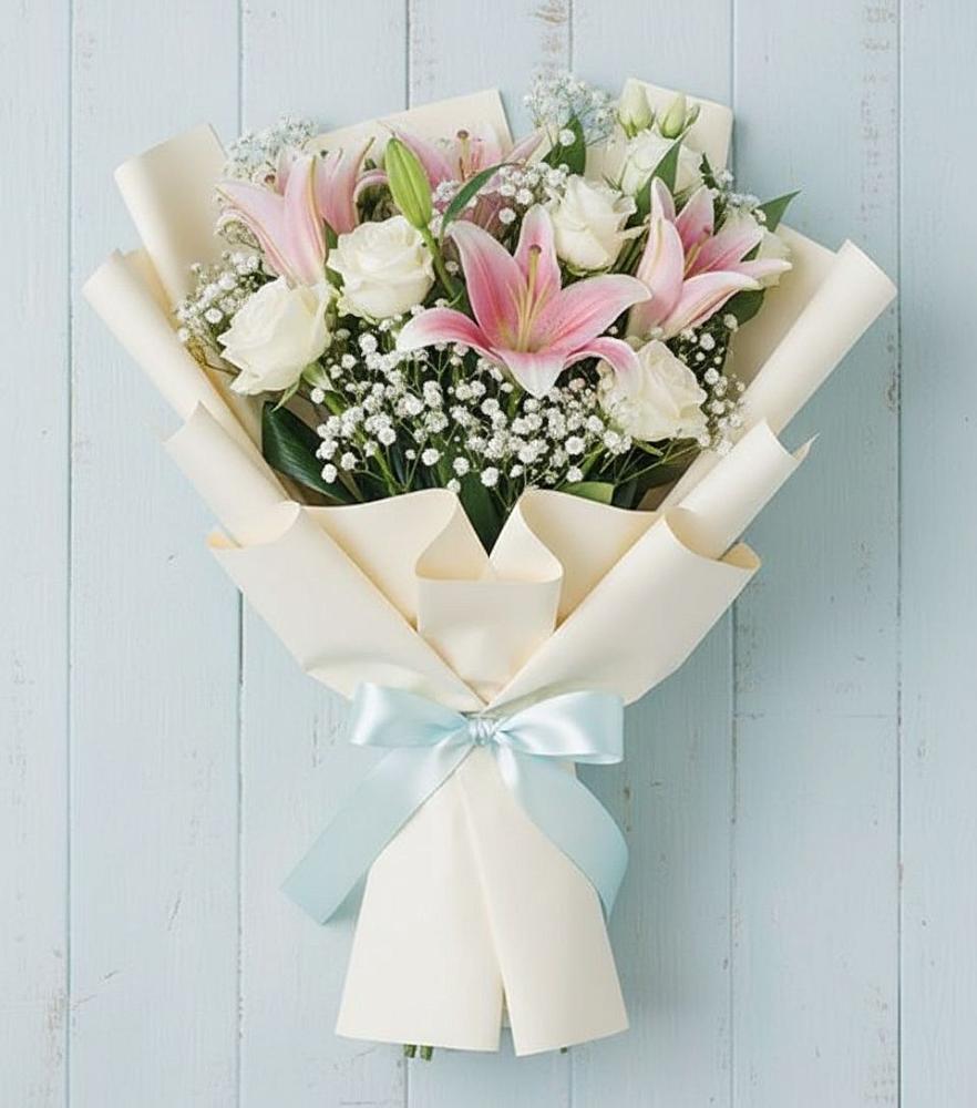 Букет цветов из: Лилии в Льгове