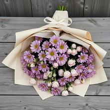 Букет цветов из:  Розы и Хризантемы в Льгове