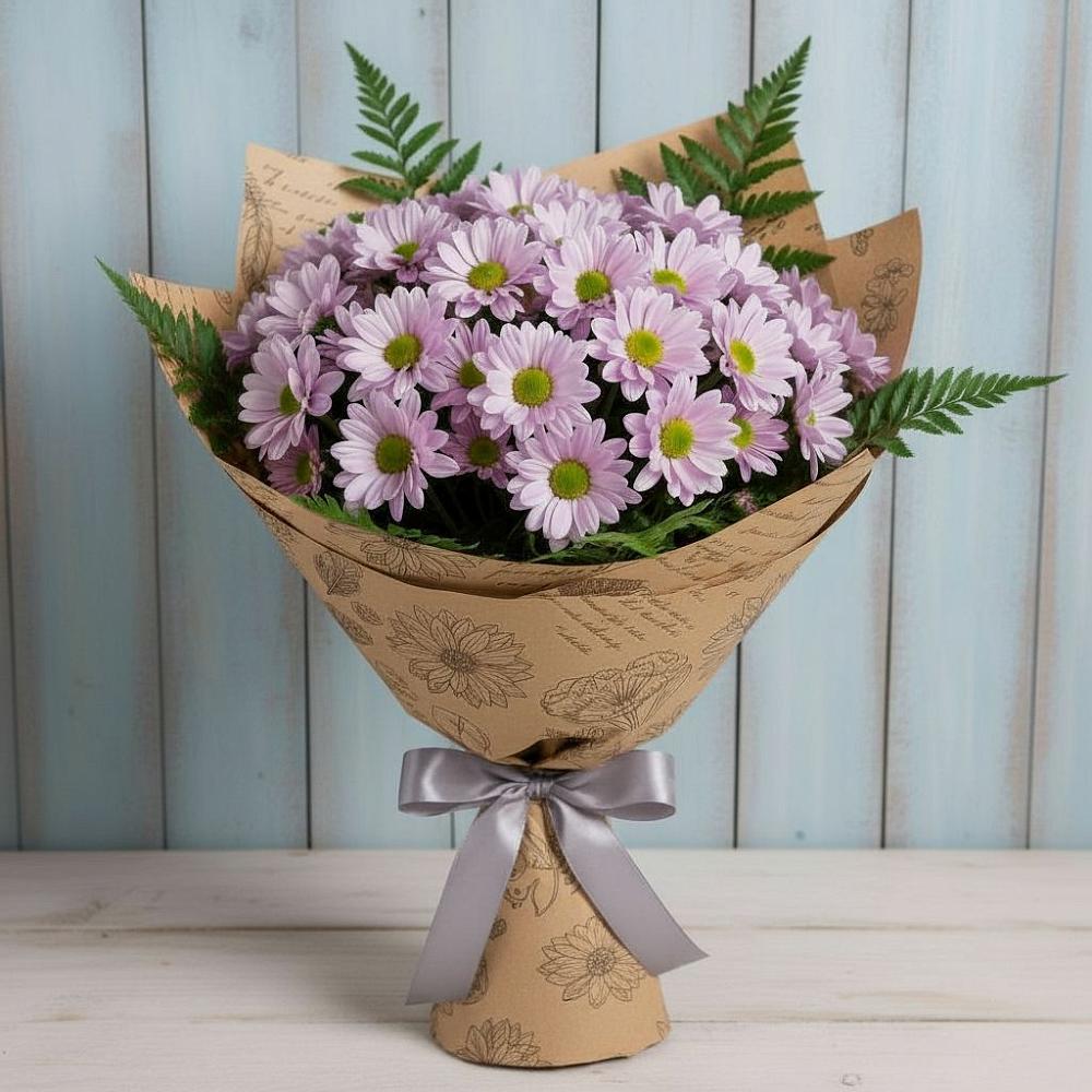 Букет цветов из: Хризантемы в Льгове