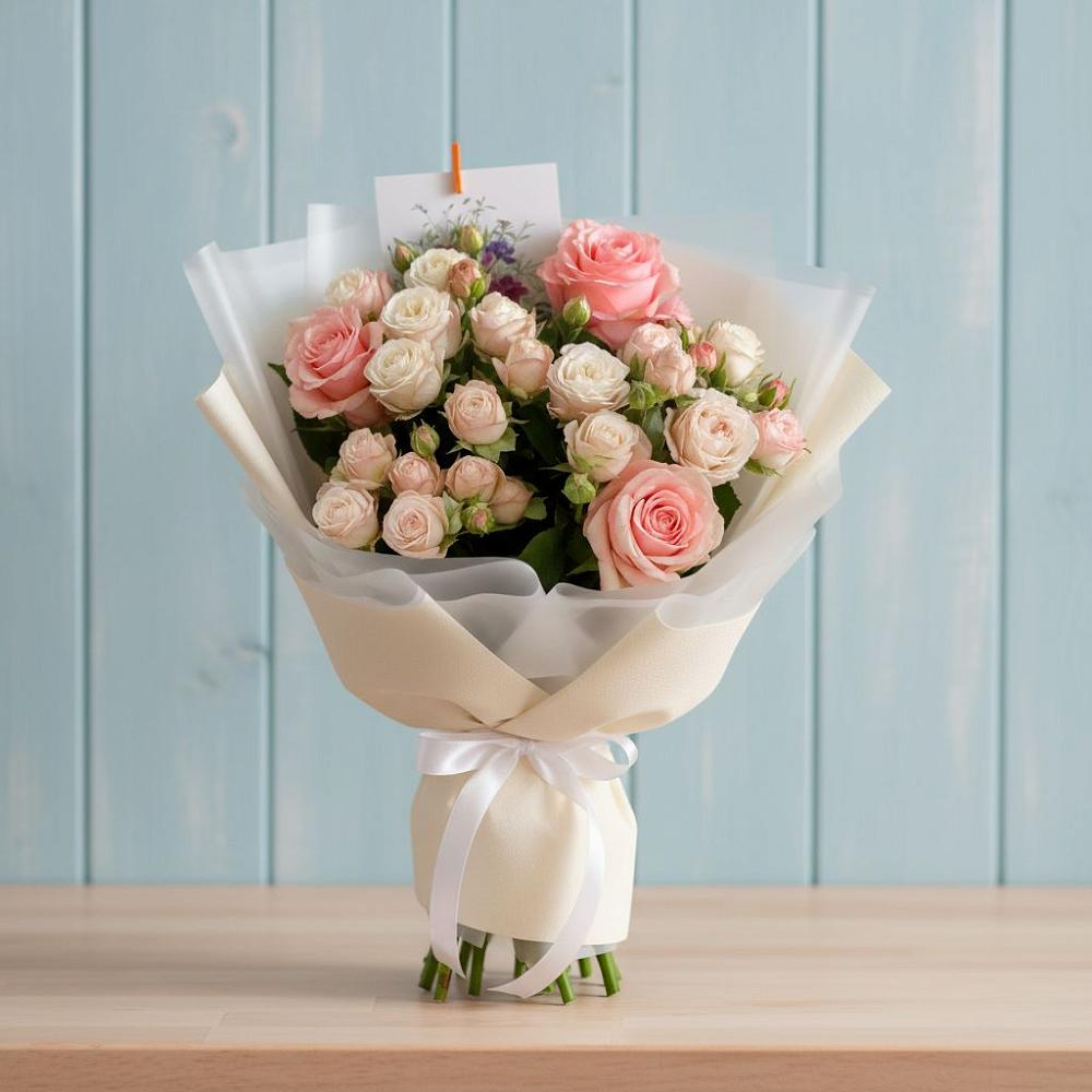 Букет цветов из: Розы в Льгове