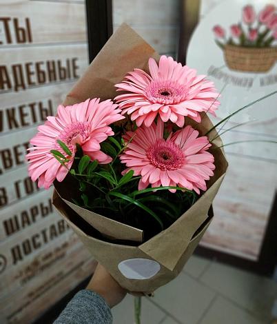 Букет цветов из: Герберы в Льгове