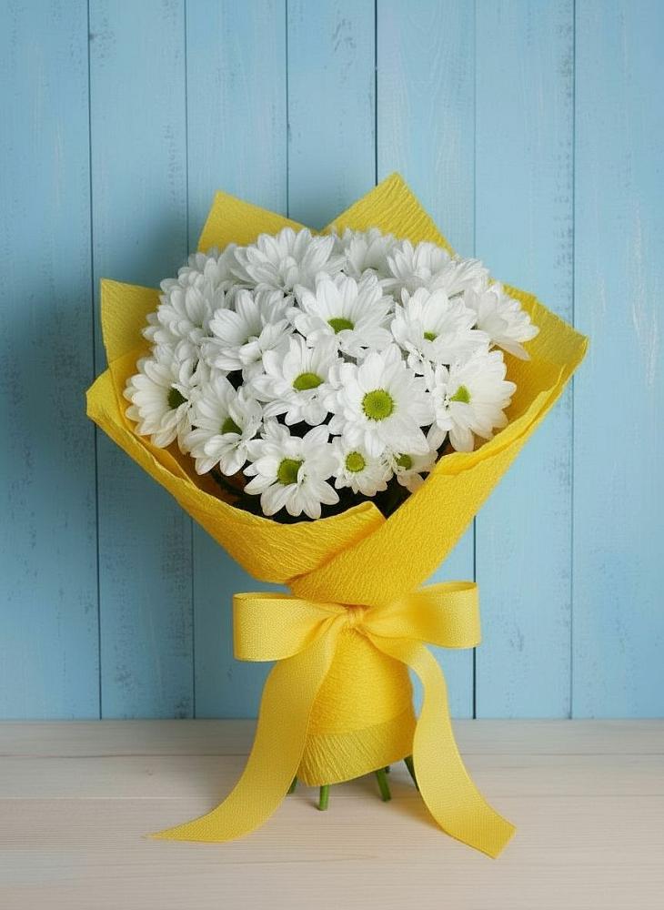 Букет цветов из: Хризантемы в Льгове