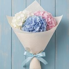 Букет цветов из:  Гортензия #REPLACE_PRED# Льгове