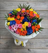 Букет цветов из:  Розы и Хризантемы в Льгове