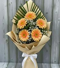 Букет цветов из:  Герберы в Льгове