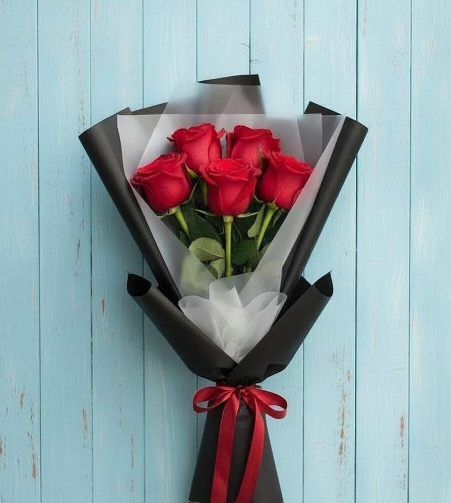 Букет цветов из: Розы в Льгове